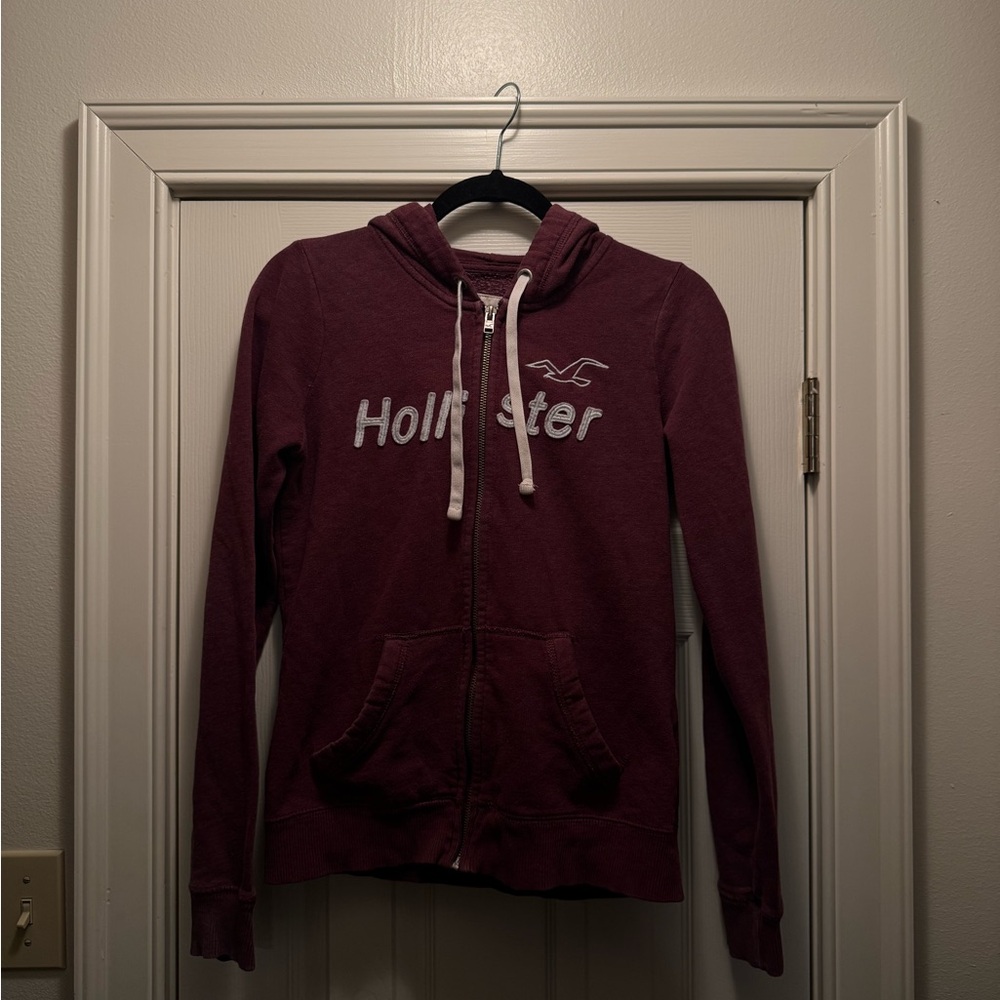 Hollister Maroon Hoodie